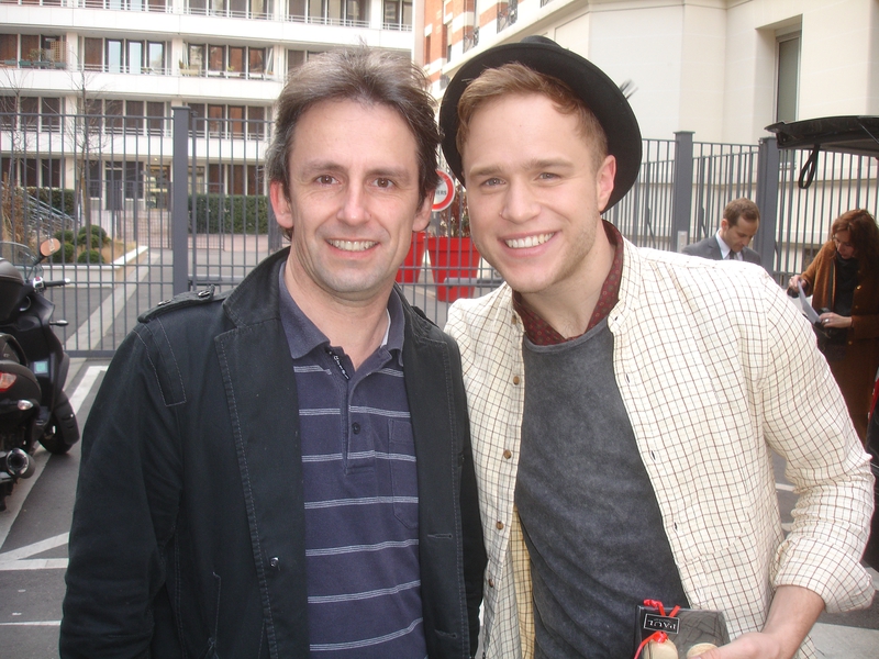 Olly Murs Photo with RACC Autograph Collector CB Autographs