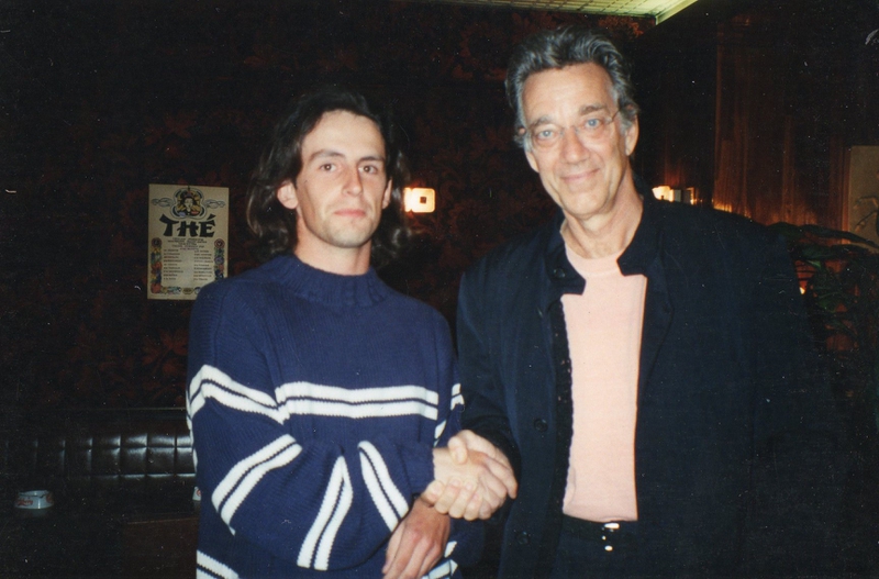 Ray Manzarak Photo with RACC Autograph Collector CB Autographs