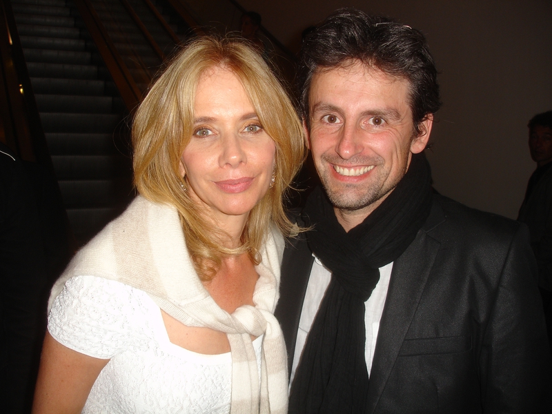 Rosanna Arquette Photo with RACC Autograph Collector CB Autographs