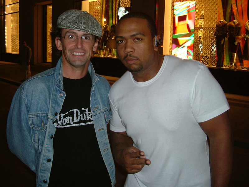 Timbaland Photo with RACC Autograph Collector CB Autographs