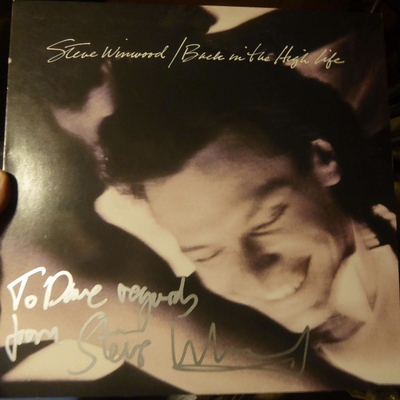 Steve Winwood Autograph Profile