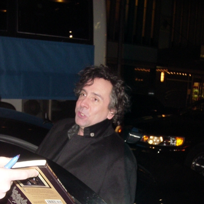 Tim Burton Autograph Profile