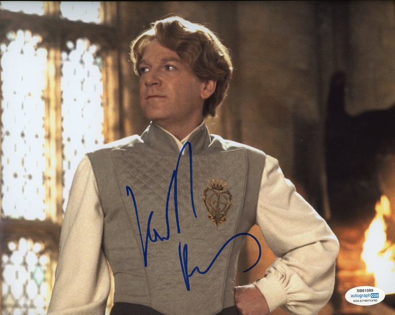 Kenneth Branagh (3888) Signature Database by RACC - Real Autograph ...