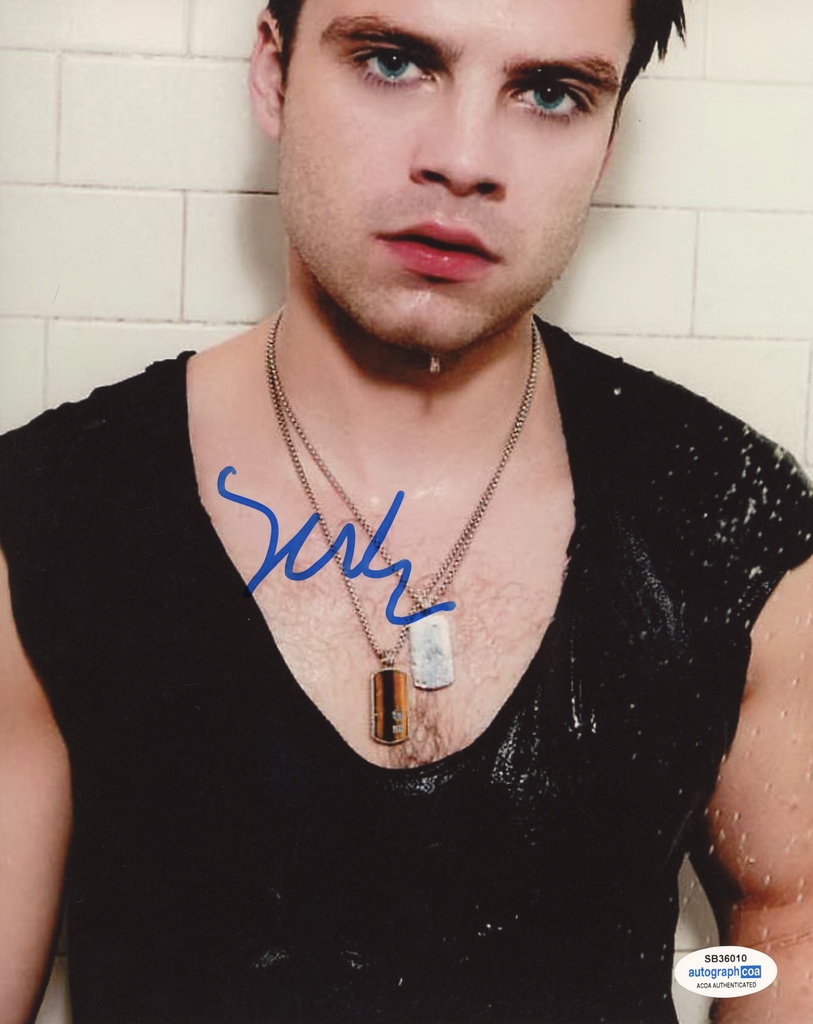 Sebastian Stan (65734) Signature Database by RACC - Real Autograph ...