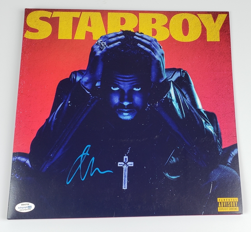 The Weeknd (76965) Signature Database by RACC - Real Autograph