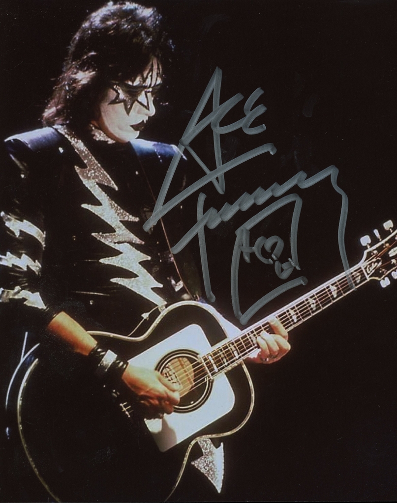 Ace Frehley (41288) Signature Database by RACC - Real Autograph ...