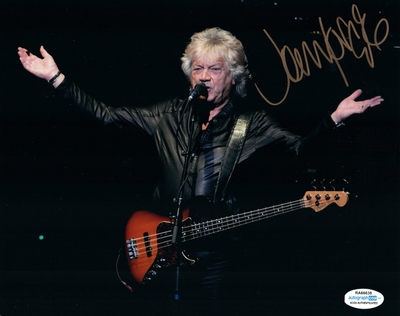 John Lodge Autograph Profile by RACC - John Lodge Autographs, Signing ...